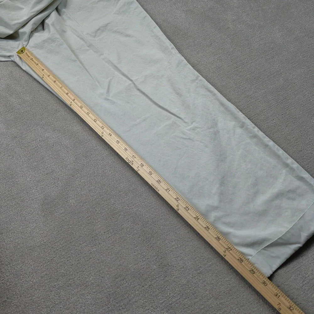 Brooks Brothers Pants Mens 38x30 Beige Pleated Front Straight Leg Cotton Chinos